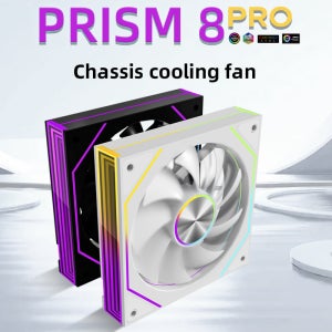 METALFISH PRISM 8 PRO 120mm PC 컴퓨터 케이스 팬 5V 3Pin Sync Argb 12CM 저소음 냉각 팬 1200RPM