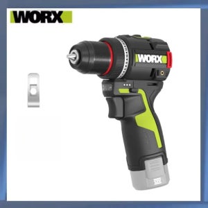 WORX WU135 무선 전기 드릴 12V 50Nm 1800rpm 브러시리스 금속 가공 스마트 클러치