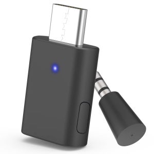 USB-C 퀄컴 AptX-Adaptive 블루투스 5.2 PC/Mac/PS5용 송신기, 듀얼 연결 오디오 동글 어댑터