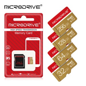 메모리 카드 16G 32GB 64GB 128GB 256GB U3 미니 SD 카드 클래스 10 마이크로 Tf SD 카드 휴대 전화 이어폰 스피커 HD 카메라 PSP