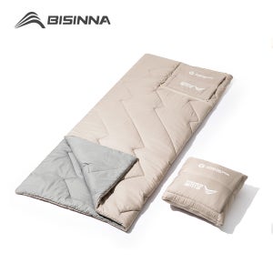 BISINNA 캠핑 침낭 야외 여행용 휴대용 베개 담요 이불 피크닉 하이킹