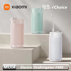 신제품 샤오미 미지아 전동 구강 세정기 F400 휴대용 워터 픽 플로서 치아 미백 치석 제거 200ML 물탱크