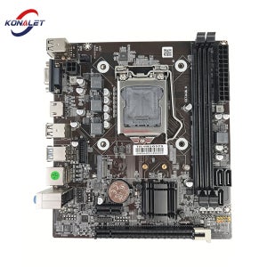 코날렛 H81 마더보드 LGA1150 DDR3 2 슬롯 M.2 NVMe VGA HDMI 지원 I3 I5 I7 4세대 CPU 마이크로 ATX 데스크탑 메인보드 USB3.0