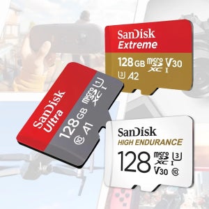 샌디스크 메모리 카드 마이크로SD 32GB 64GB 128GB 256GB 512GB 1TB 마이크로 SD 카드 익스트림 TF 카드 클래스10 U3 V30 4K UHD A2 마이크로