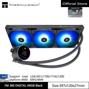 Thermalright FROZEN MAGIC 360 DIGITAL ARGB 올인원 수냉 라디에이터, 탈착식 자석 냉각 헤드/지원 LGA1851/1700/AM5