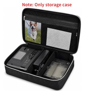 캐논 SELPHY CP1500 CP1300 CP1200용 포토 프린터 휴대용 케이스, 탈착식 칸막이가 있는 여행용 수납 가방, 내부용 메쉬 포켓