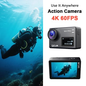 SJCAM SJ8 Pro 또는 CAM3 액션 카메라 방수 손떨림 방지 4K 60FPS 5G WiFi 터치 스크린 다기능 야외 스포츠 캠