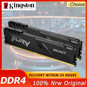 Kingston FURY Beast DDR4 메모리 모듈 8GB 16GB 32GB 3200MHz 3600MHz XMP2.0 데스크탑 AMD Intel CPU 마더보드 메모리 RAM