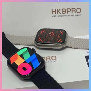 HK9 PRO 다기능 스마트워치 아몰레드 HD 화면 심박수 혈압 NFC 블루투스 통화 스마트워치 스포츠 선물용