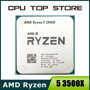 AMD Ryzen 5 R5 3500X 3.6GHz 6코어 6스레드 CPU 프로세서 소켓 AM4