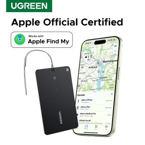 스마트 블루투스 트래커 카드 및 아이템 로케이터, Apple Find My 앱 포함, 수하물 태그, 여권 찾기, iOS 전용