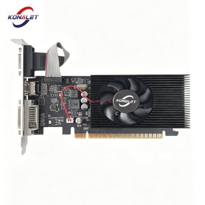 KONALET GT730 2GB DDR3 64비트 그래픽 카드 PCI Express x16 데스크탑 컴퓨터 사무용 PC용 HDMI VGA DVI GPU
