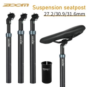 줌 서스펜션 자전거 시트포스트 27.2/30.9/31.6mm 유압식 자전거 충격 흡수 시트포스트 로드 MTB 사이클링 액세서리