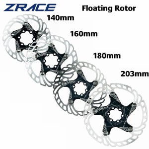 ZRACE MTB 자전거 디스크 브레이크 로터 강력한 방열 플로팅 140mm 160mm 180mm 203mm