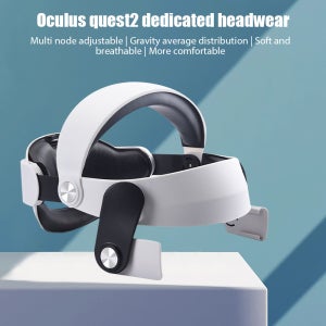 업그레이드 M2 Halo Strap Quest 2용 엘리트 스트랩 대체 헤드 스트랩 Oculus Quest 2 VR 액세서리의 착용 편의성 향상
