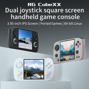 ANBERNIC RG CubeXX 휴대용 게임 레트로 비디오 게임 콘솔 (3.95인치 IPS 화면, 리눅스, 와이파이, 블루투스, HD 연결 지원)