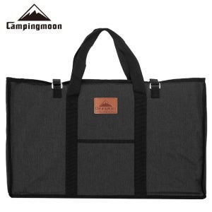 CAMPINGMOON B-230-H 블랙 캔버스 캠핑 장비 가방 여행용 가방 야외 캠핑 수납 가방
