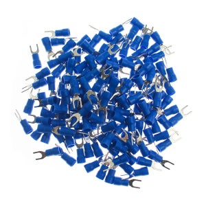 5 색 1000Pcs SV2-4 Y 유형 포크 여성 스플 라이스 터미널 플러그 압착 와이어 케이블 커넥터 전기 Sertir 와이어 어댑터 1.5-2.5mm2