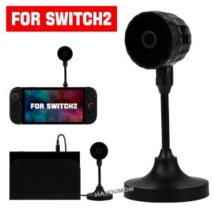 스위치 2용 새 제품 HD 1080P 유선 카메라 (USB 타입-C 포트 포함) 고화질 게임 액세서리 (스위치 2 및 PC 호환)