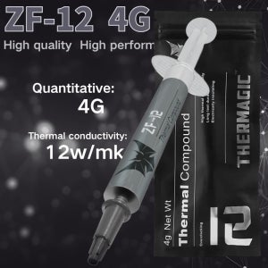 고품질 ZF12 MX-4 CPU GPU 쿨링용 서멀 페이스트 12W 열전도율 프로세서 및 쿨러용 CPU 서멀 그리스