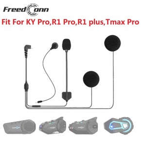 프리드콘 오토바이 인터폰 액세서리 하드 이어폰 세트 (KY Pro, R1 Pro, R1 Plus, Tmax Pro 헬멧 인터콤용)