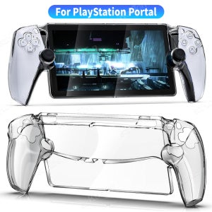 PlayStation Portal 액세서리용 보호 크리스탈 케이스 PS Portal Remote Player 스킨용 투명 PC 하드 케이스 보호 커버