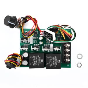PWM DC 모터 속도 컨트롤러 DC 10-50V 40A 모터 드라이브 모듈은 정방향/역방향 작동을 지원합니다.