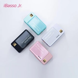 IBasso Jr. 마카롱 HIFI 휴대용 USB DAC 헤드폰 앰프 CS43131 디코더 4.4mm/3.5mm PCM 32bit/384khz 네이티브 DSD 256x