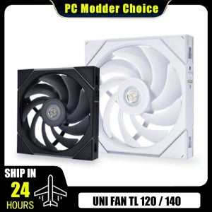 리안리 UNI FAN TL120 140 PC 캐비닛 RGB 라디에이터 쿨러, 4세대 성능 진화. 정방향/역방향 블레이드 1개 팩