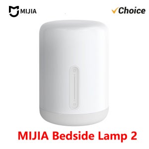 새로운 MIJIA 침대 옆 램프 2 스마트 테이블 LED 야간 조명 다채로운 400 루멘 블루투스 WiFi 터치 컨트롤 Apple HomeKit Siri용