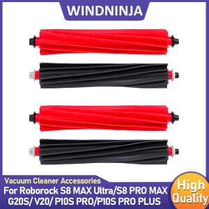 로보락 S8 MaxV Ultra G20S V20 P10S Pro P10S Pro Plus 로봇 청소기용 메인 브러시 액세서리 탈착식 롤러 브러시