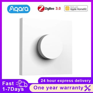 Aqara H1 EU 스마트 Homekit 로터리 스위치 무선 지능형 조정 끄기 조명 밝기 Zigbee 3 가정 생활 원격 제어