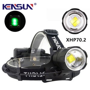 XHP70.2 LED 강력한 전조등 5000LM Zoomable 헤드 라이트 USB 충전식 헤드 토치 방수 캠핑 낚시 랜턴