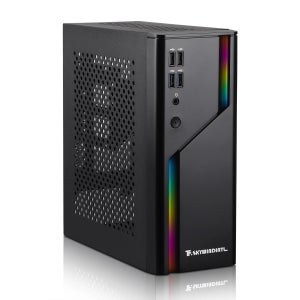 미니 ITX 케이스 ARGB 소형 폼 팩터 SFF 미니 타워 HTPC PC 케이스 통풍 패널 0.8mm SPCC 컴퓨터 섀시 ITX에 적합