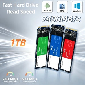 1TB M.2 NVMe SSD 2026 신형 고속 내장 하드 디스크 솔리드 스테이트 드라이브 PC 데스크탑 노트북 컴퓨터 업그레이드 울트라