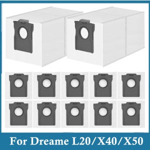 Dreame L20/X40/X50 Ultra Complete, L10s/L10/L40s/L10s Pro/L40/L50 Ultra용 먼지 봉투, Mova E30 Ultra/P50 P