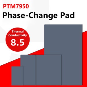 하니웰-PTM7950 위상 변경 패드, 노트북 열 패드 8.5W/mK GPU CPU 방열 실리콘 열 전도성 페이스트