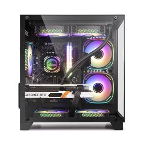 게임용 데스크탑 5600x CPU RTX 4060 6g 500GB M2 8g 램 PC 게이밍 데스크탑 컴퓨터