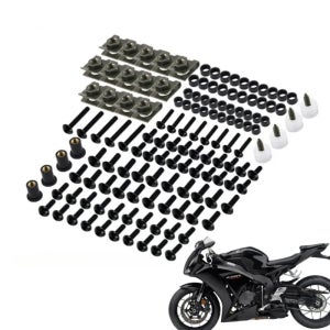 야마하 YZF R1, R15, R25, R3, R6, R125, R15, R25, MT03, MT07, MT10, 스즈키 GSXR용, M5, M6 나사, 오토바이 볼트, 177 개