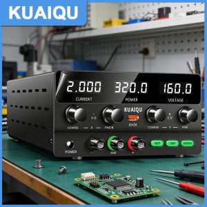 KUAIQU 160V 2A 320W 실험실용 DC 전원 공급 장치 OCP OVP 조정 가능 전압 조정기 30V 10A 스위칭 안정기 수리용 DIY 소스