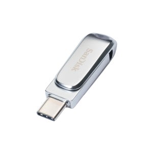 샌디스크 SDDDC4 울트라 듀얼 드라이브 럭스 USB 3.2 플래시 드라이브 64GB 타입 C 128GB 256GB 512GB 메탈 타입 A OTG 2-in-1 플래시 드라이브