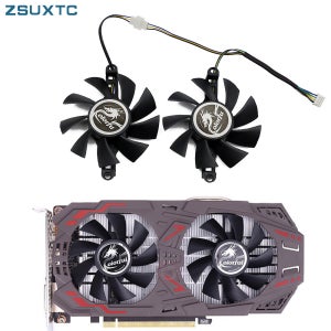 P106-100 냉각 선풍기, Colorful GTX 960 950 1060 1050Ti GTX960 GTX950 GTX1060 iGame GAMING 비디오 그래픽 카드 선풍기,