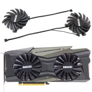 새로운 CF-12910S RTX 3060 TI 3070 트윈 X2 GPU 팬, INNO3D RTX 3060 TI, RTX 3070, RTX 3080 트윈 X2 OC LHR 비디오 