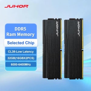 JUHOR 메모리 DDR5 32GB(16GBX2) 6000MHz 6400MHz DDR5 데스크탑 컴퓨터 메모리 램
