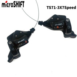 마이크로시프트 자전거 변속기 앞뒤 변속 레버 3/7 21단 MTB 산악자전거 시프터 자전거 변속 부품