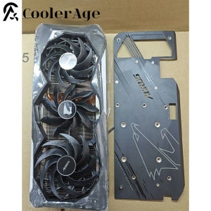 기가바이트 아우루스 마스터 RX 6900 XT 비디오 카드 히트싱크(백플레인 포함)