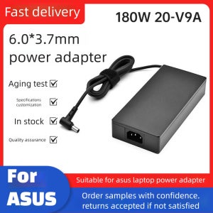 20V 9A 6.0*3.7MM 180W 충전기 ADP-180TB H 노트북 AC 어댑터 (아수스 ROG Zephyrus G14 G15 GA401IV GA502DU TUF505DU 