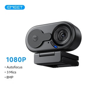 4K/2K/1080P 웹캠 EMEET C100 USB 컴퓨터 카메라(생활/화상 통화/회의용)