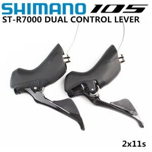 시마노 105 R7000 시프터, 2x11 스피드 로드 바이크, 22s 시프트 듀얼 컨트롤 레버, 5800 업데이트