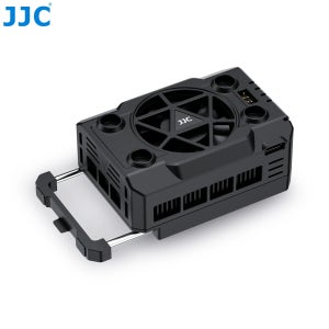 JJC 카메라 반도체 냉각 시스템 (소니 FX3 A6700 A7M4 A7CR ZV-E10 II 니콘 ZF Z30 후지필름 X-S20 캐논 R50용) 냉각 팬